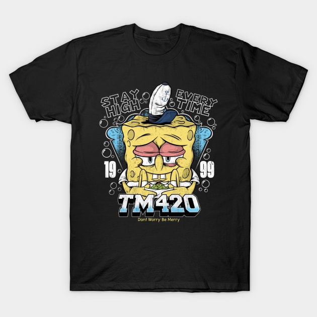 Sponge Bong T-Shirt by merry420